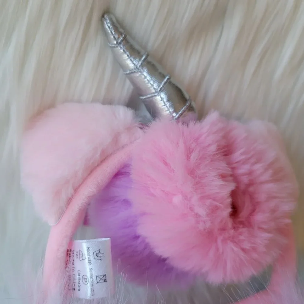 OMG! Cat Unicorn Earmuffs & Scrunchies Set